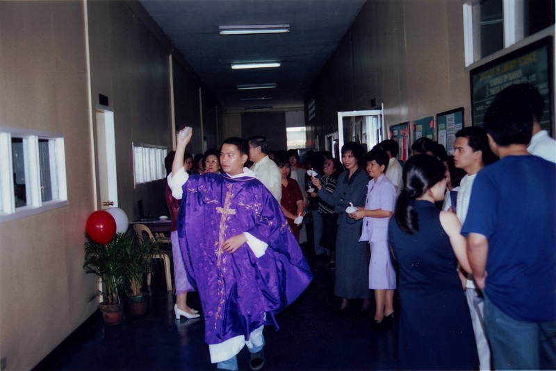 item thumbnail for Fr. Gaspar Sigaya Blessing the ILIS Premises