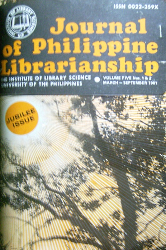 item thumbnail for Journal of Philippine Librarianship