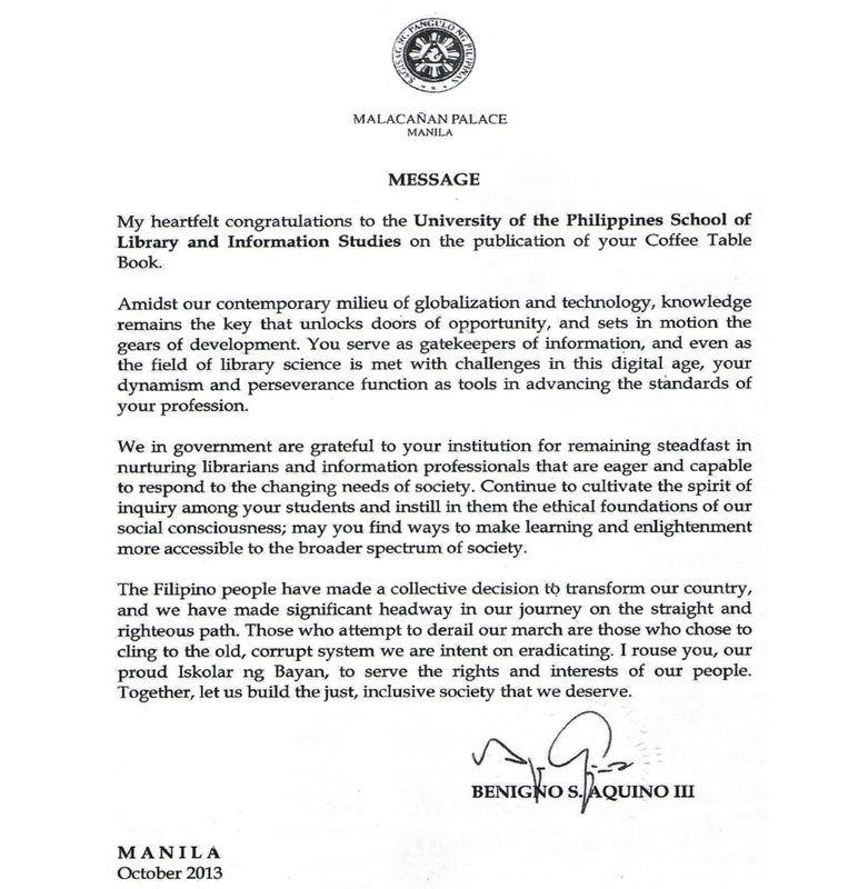 item thumbnail for Message of the President of the Philippines